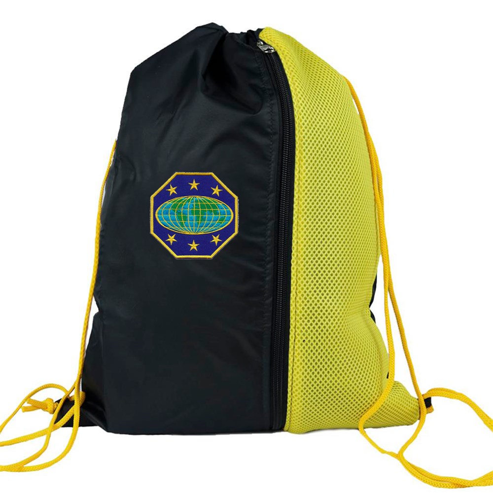 Mochila TOP LÍDER - Preto com Amarelo-854515506