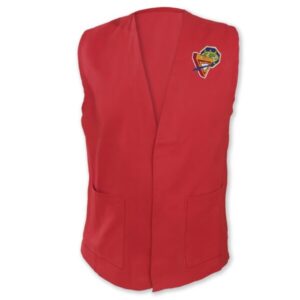 Colete 2 Bolsos Vermelho - Líder