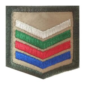 Divisa Amigo a Pioneiro - Fundo Caqui