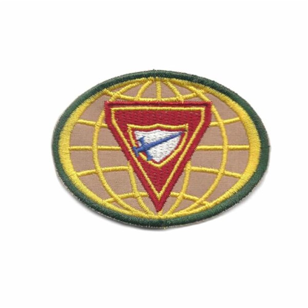 Emblema D2 Camisa - Fundo Caqui