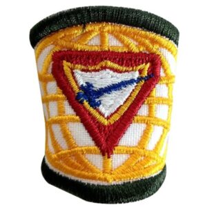 Prendedor Bordado DBV - Fundo Branco