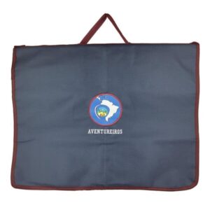 Porta Uniforme AVT - Azul c/vinho