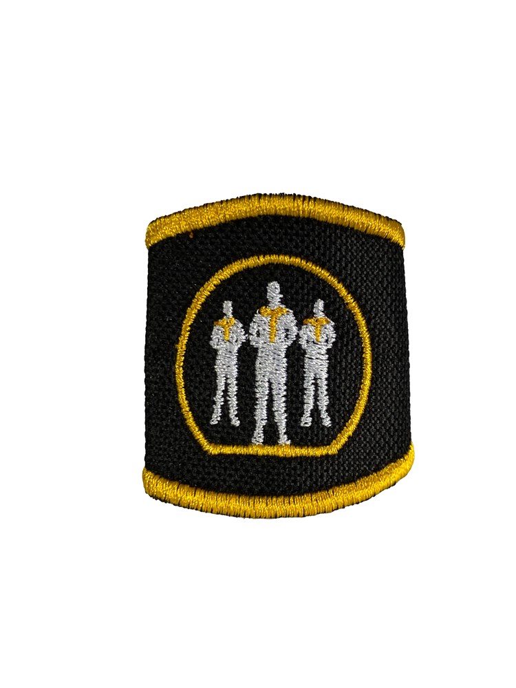 Prendedor de Cargo Bordado - Instrutor de O.Unida