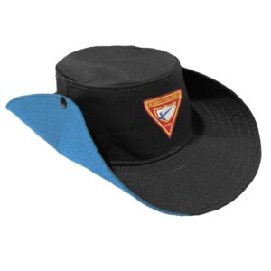 Chapéu D1 - Preto c/celeste