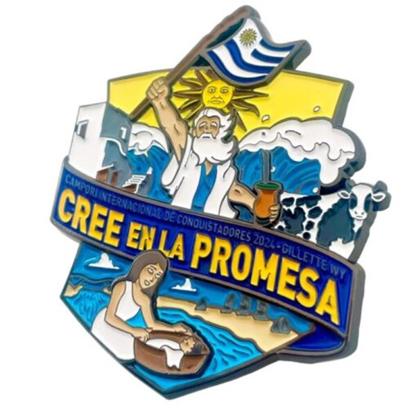 Pin Uruguai - Believe The Promise - CHRISAN