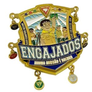 Pin Engajados - Campori ACeaM 2025 - Premium