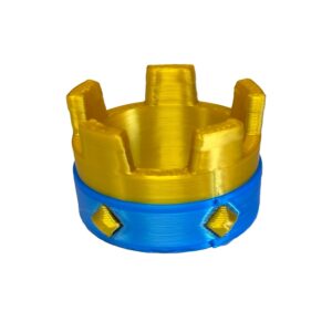 Arganel Coroa Azul - 3D