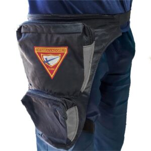 Pochete de Perna Premium DBV - Preto c/cinza