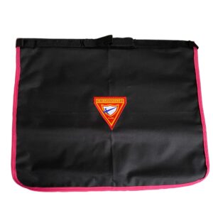Porta Unifor. D1 Preto c/rosa