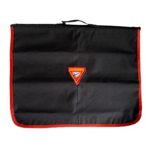 Porta Unifor. D1 Preto c/vermelho