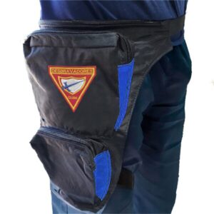 Pochete de Perna Premium DBV - Preto c/azul