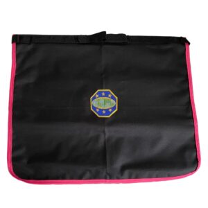 Porta Unifor. Líder Preto c/rosa