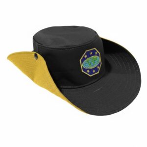 Chapéu Líder  - Preto c/amarelo