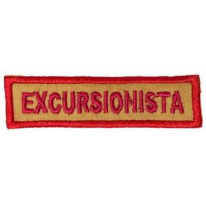 Tira Classe Excursionista - Fundo Caqui