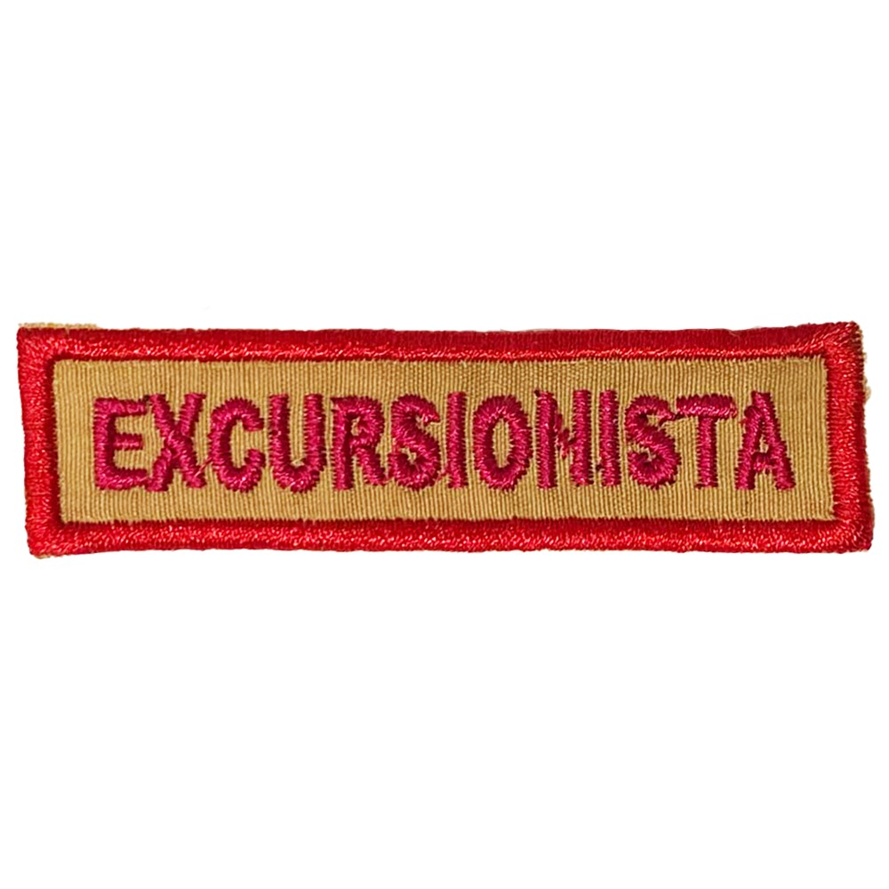 Tira Classe Excursionista - Fundo Caqui