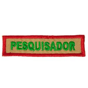 Tira Classe Pesquisador - Fundo Caqui