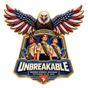 Pin Unbreakable - Campori Lake Union - EUA